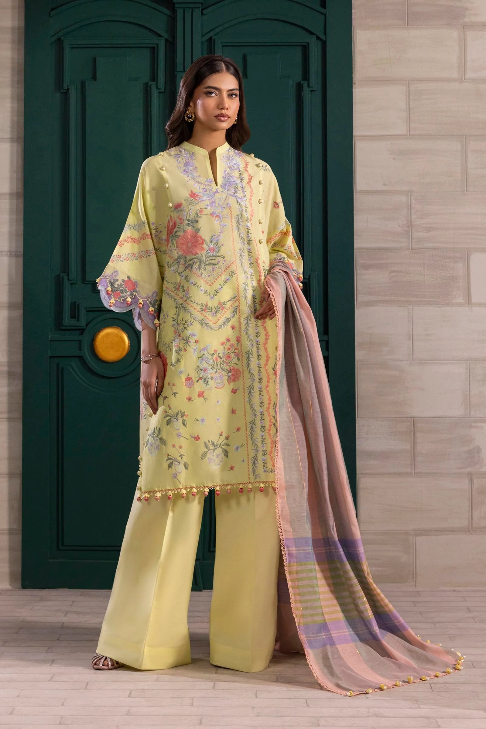 Sana Safinaz | Muzlin Spring 25 Volume 1 | M251-001B-3DG