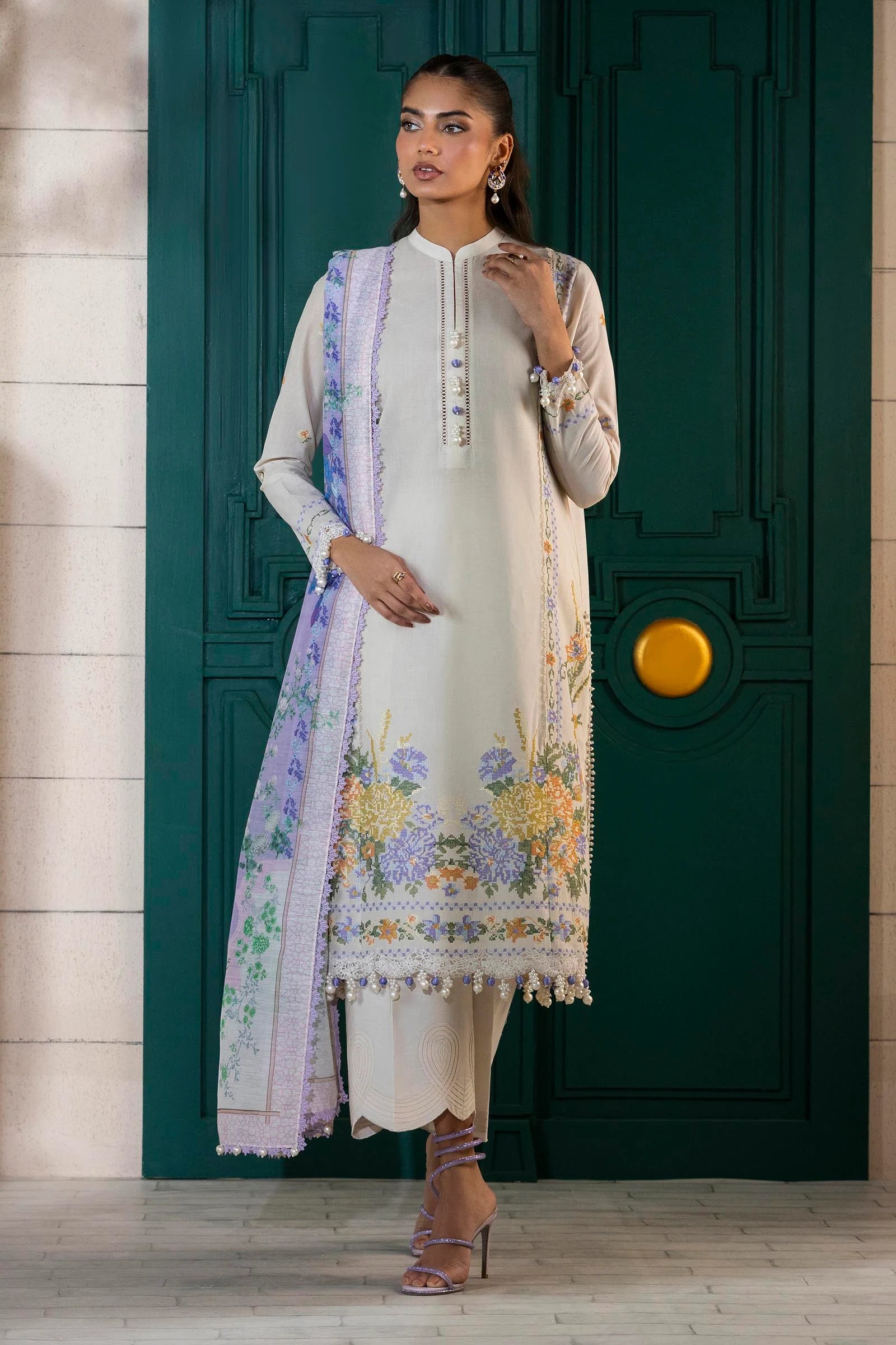 Sana Safinaz | Muzlin Spring 25 Volume 1 | M251-012A-3CV