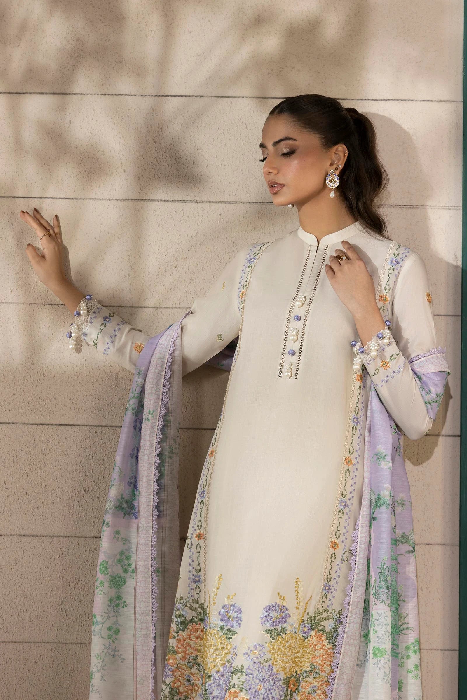 Sana Safinaz | Muzlin Spring 25 Volume 1 | M251-012A-3CV