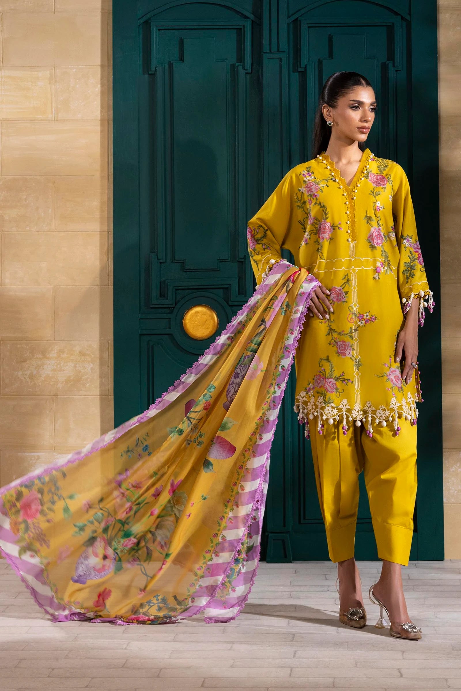 Sana Safinaz | Muzlin Spring 25 Volume 1 | M251-013B-3CL