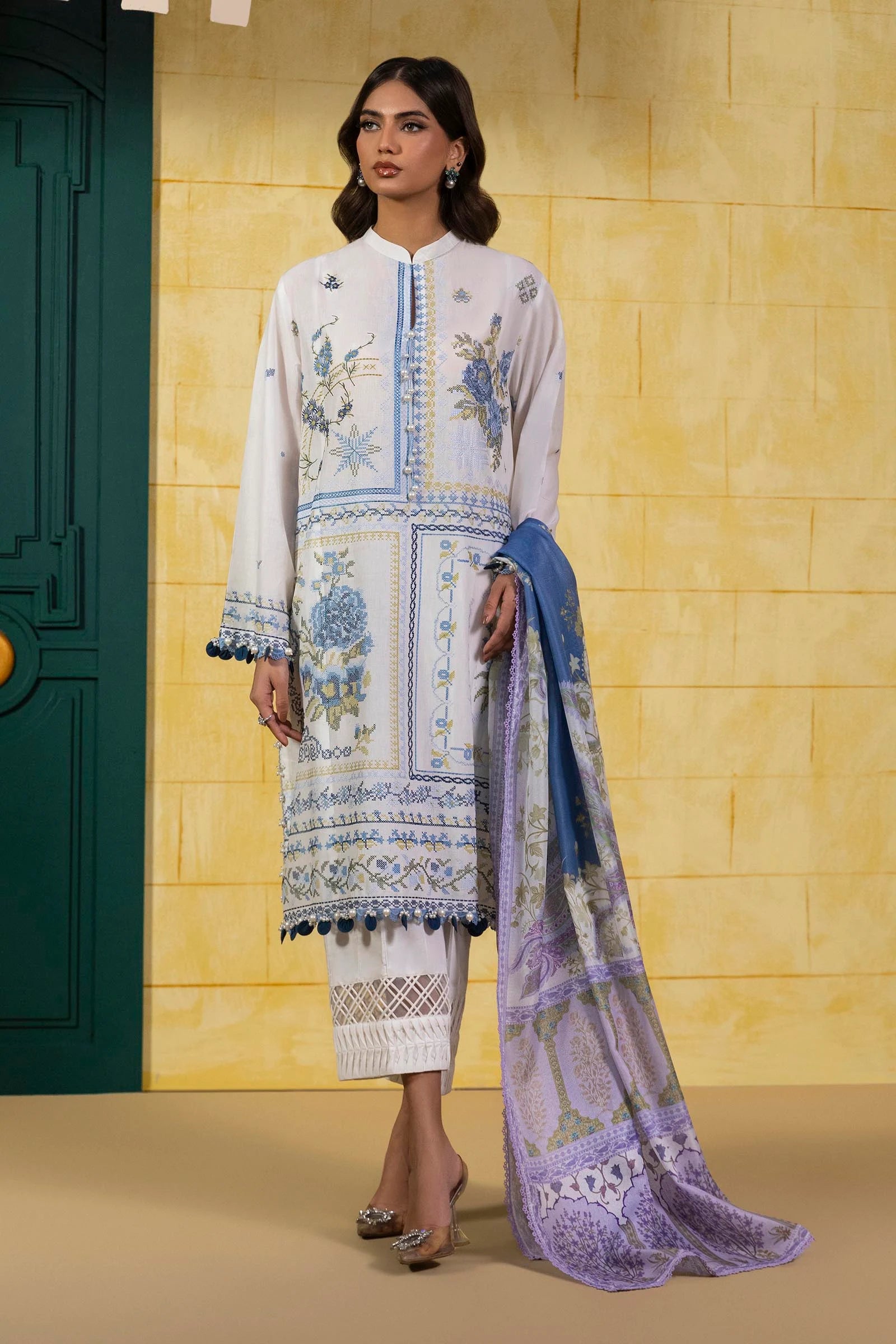 Sana Safinaz | Muzlin Spring 25 Volume 1 | M251-018A-3CT