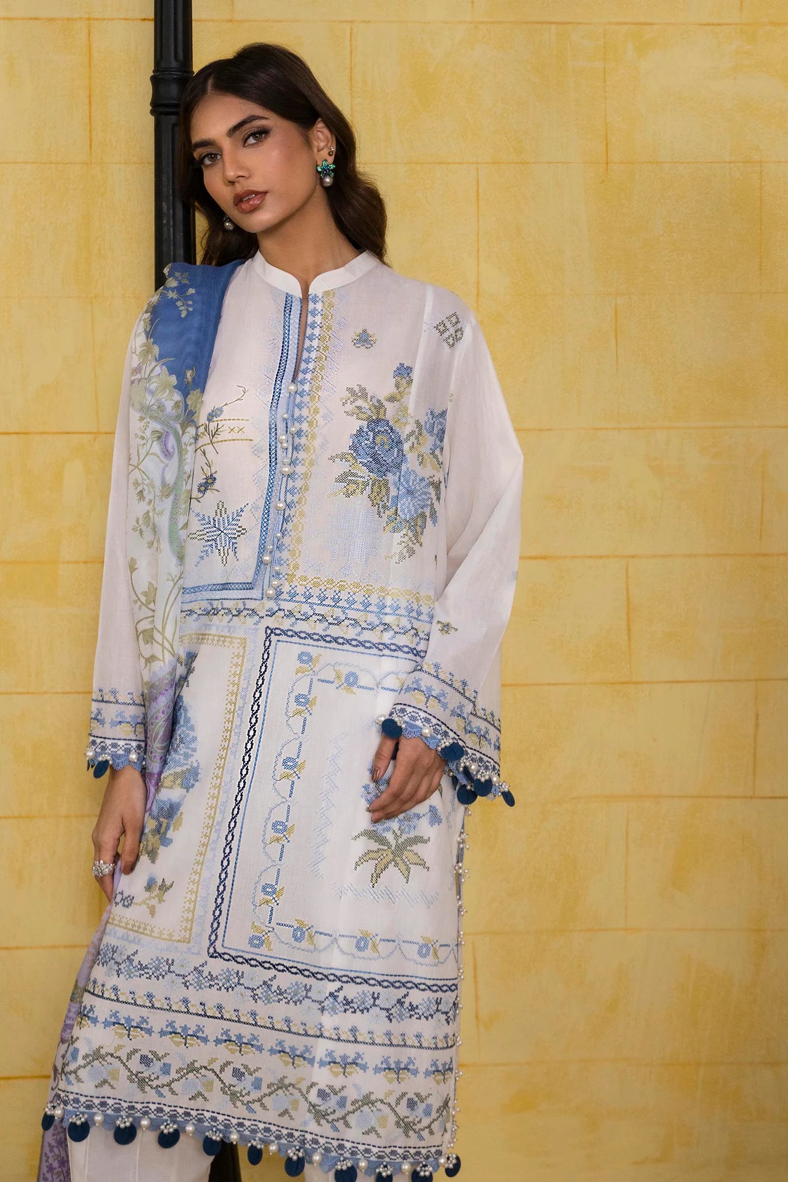 Sana Safinaz | Muzlin Spring 25 Volume 1 | M251-018A-3CT