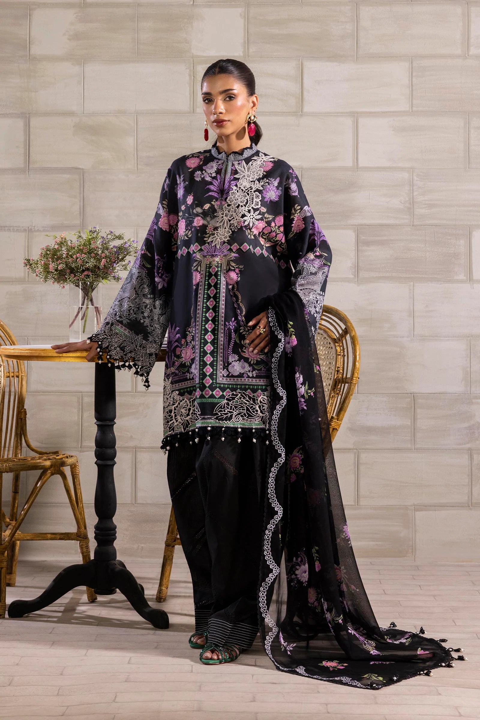 Sana Safinaz | Muzlin Spring 25 Volume 1 | M251-019B-3CS