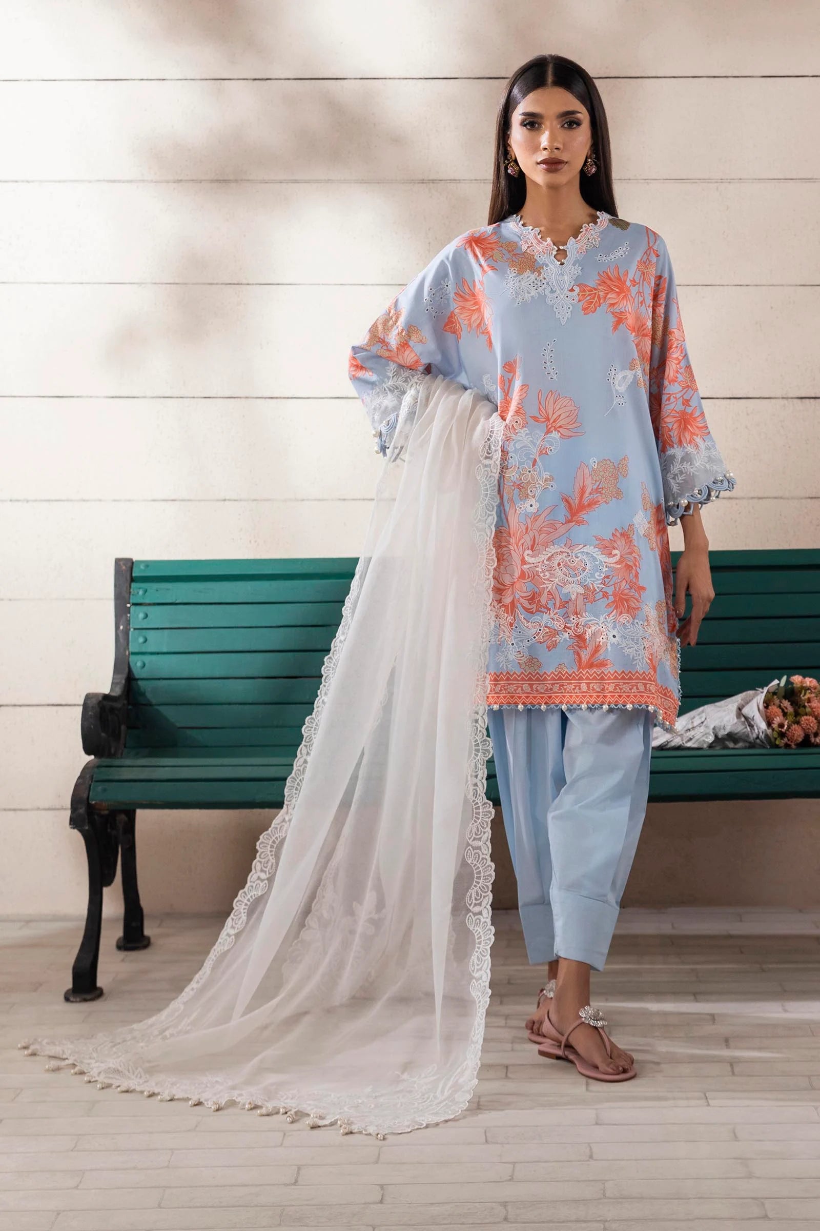 Sana Safinaz | Muzlin Spring 25 Volume 1 | M251-020B-3CS