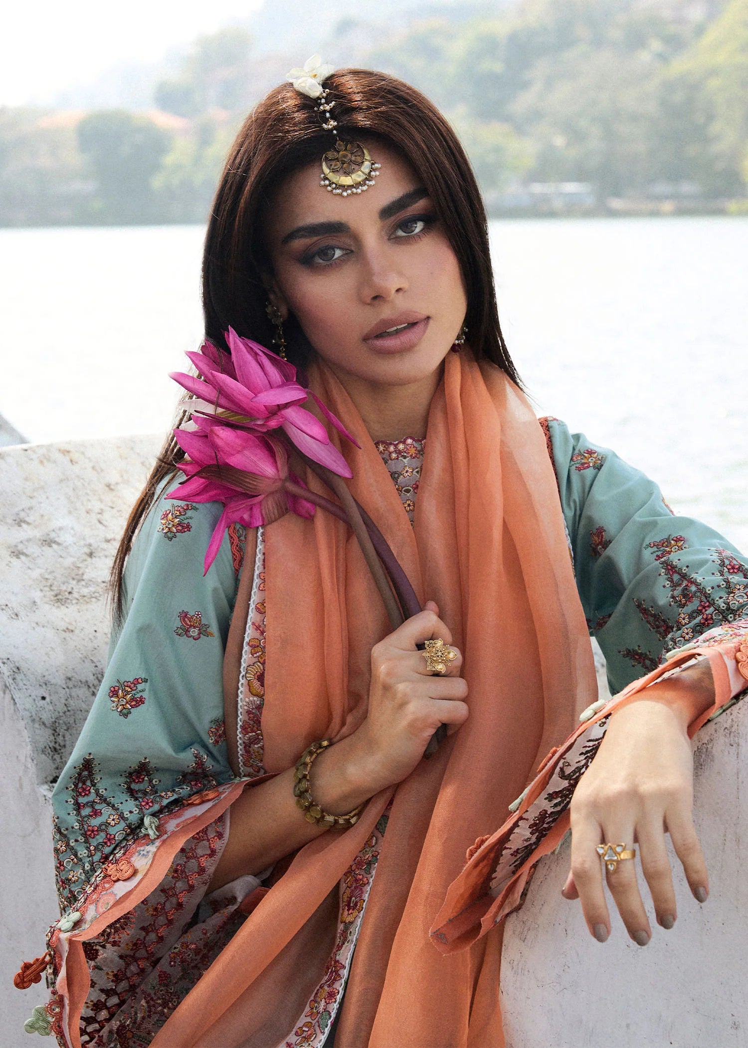 Hussain Rehar | Luxury Lawn'25 | Malibu