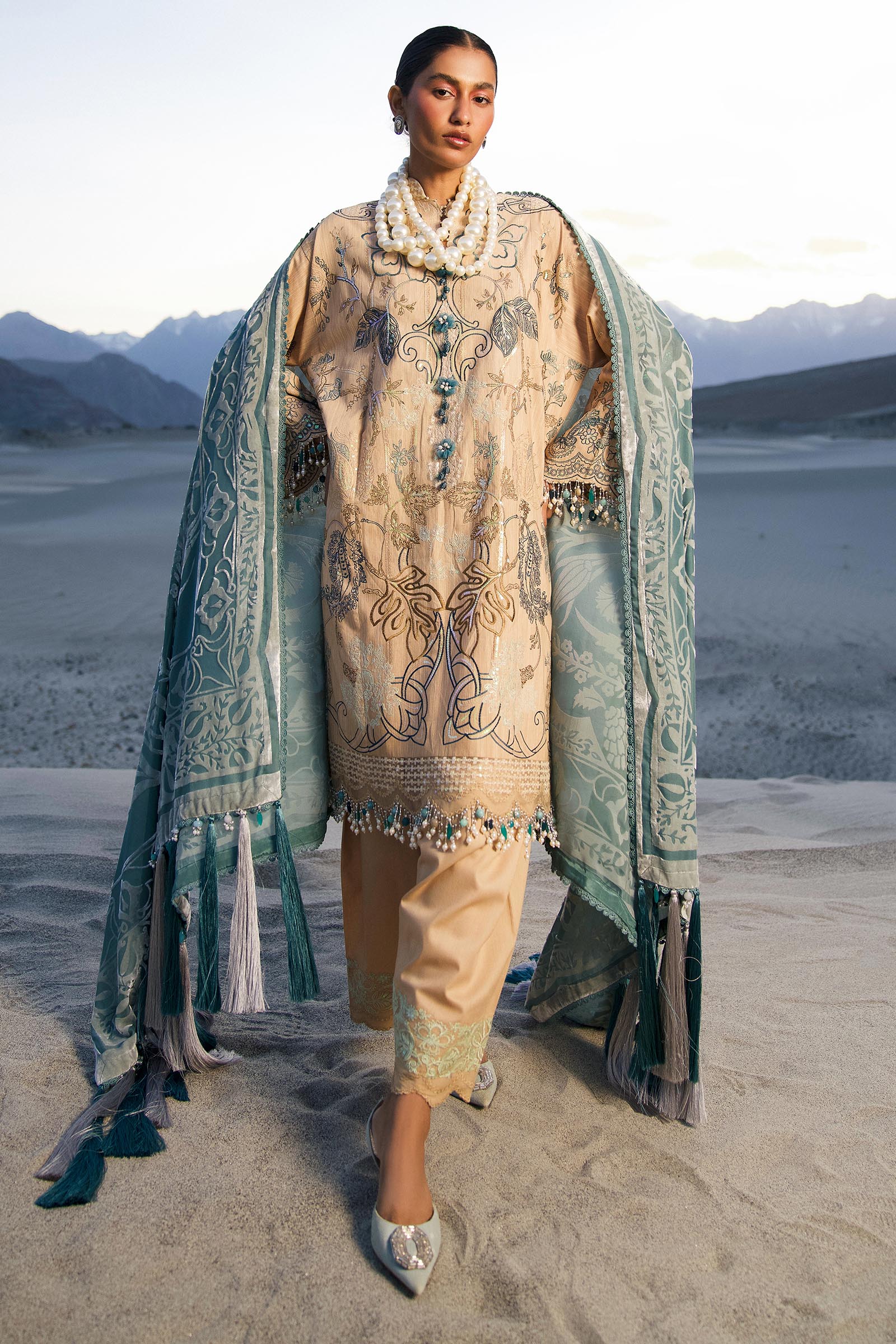 Sana Safinaz -  Winter Luxury '24 - S241-005B-3CP