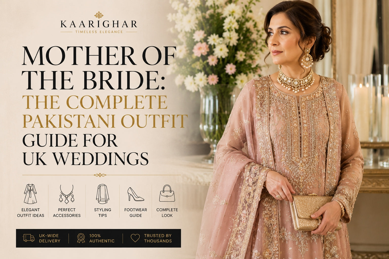 Mother of the Bride: The Complete Pakistani Outfit Guide for UK Weddings