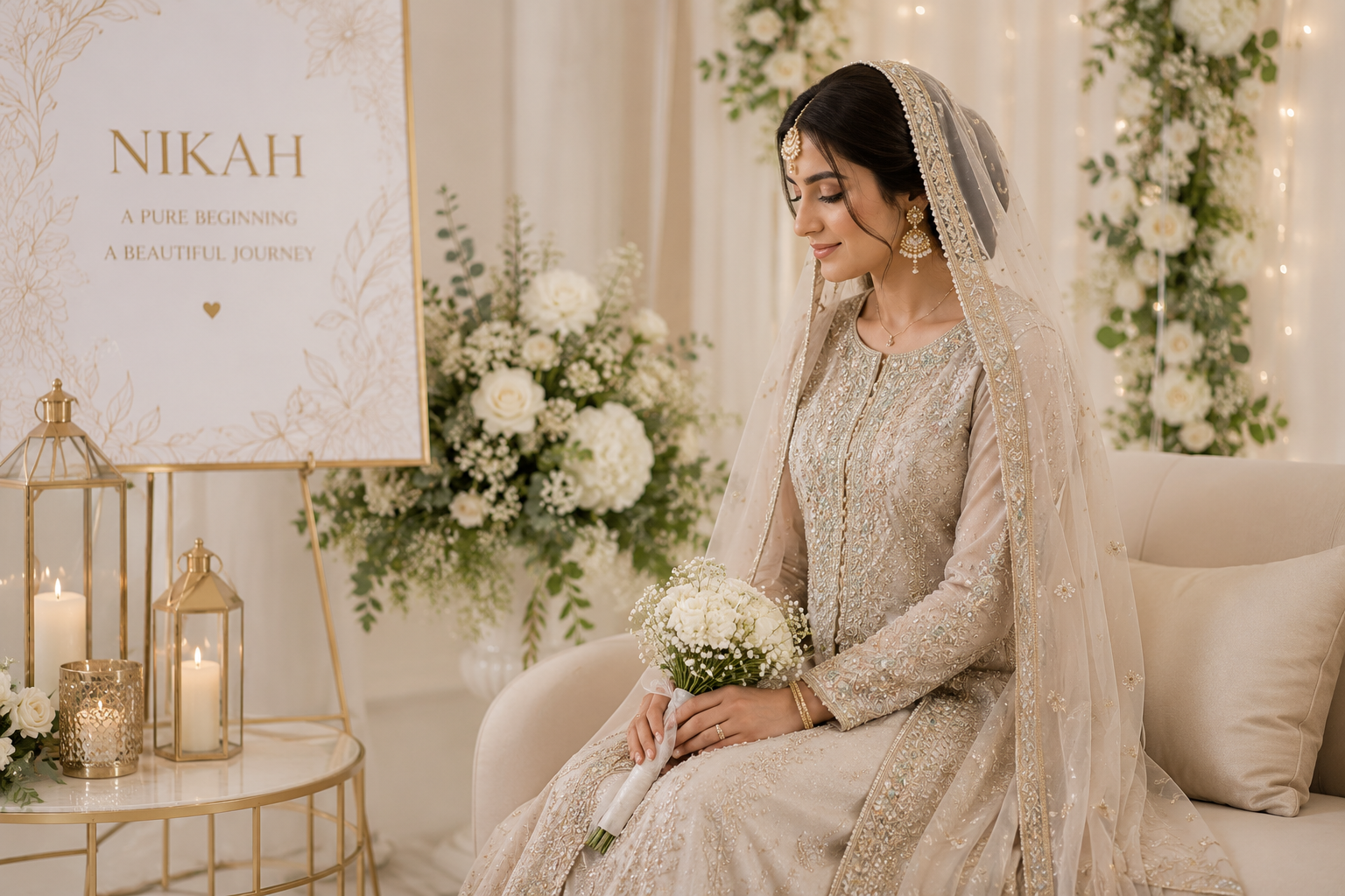 Nikah Outfit Ideas: What to Wear for Your Pakistani Islamic Wedding Ceremony (UK)