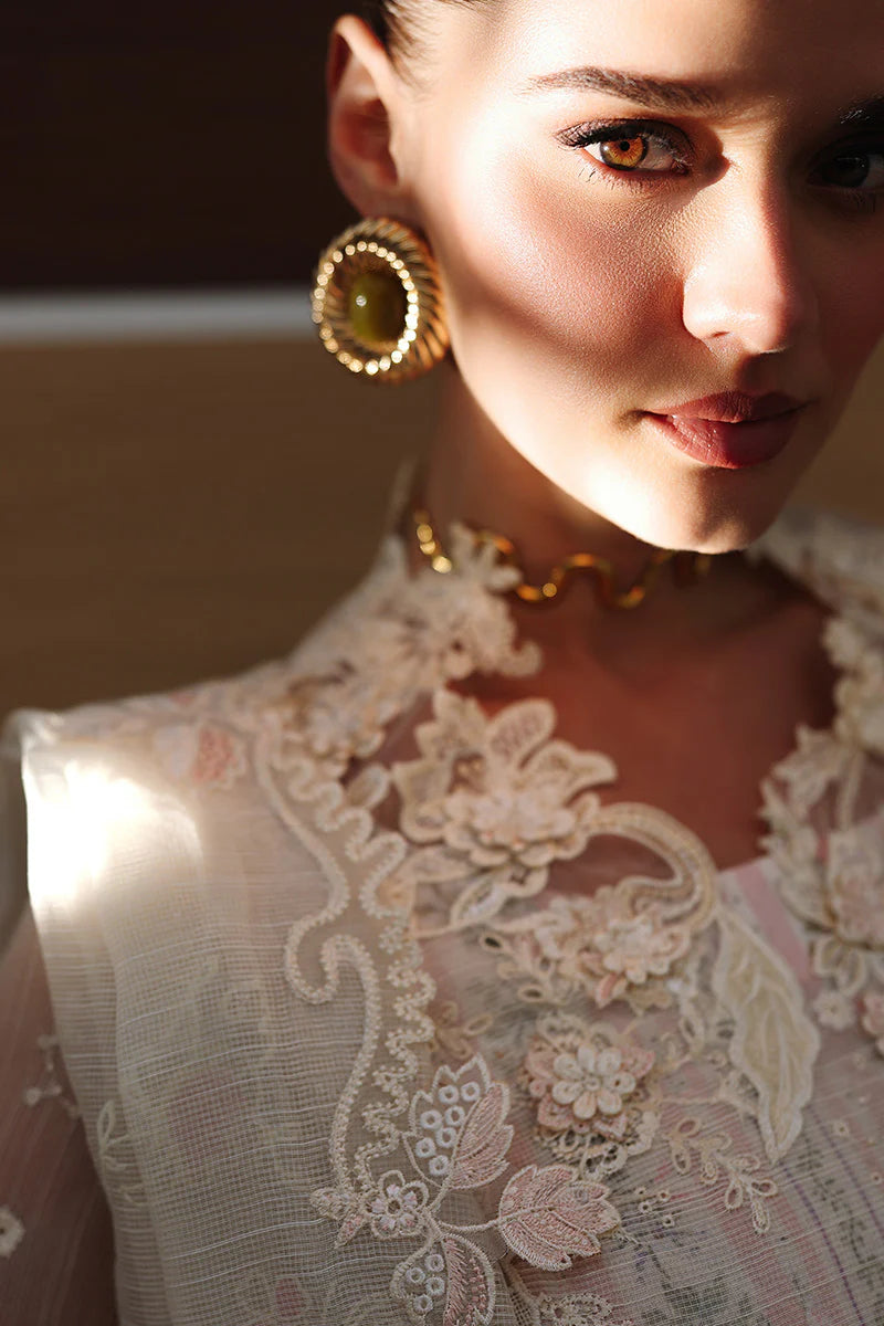 Qalamkar| Chikankari Eid Edit '26 | CM-04 ZIMA