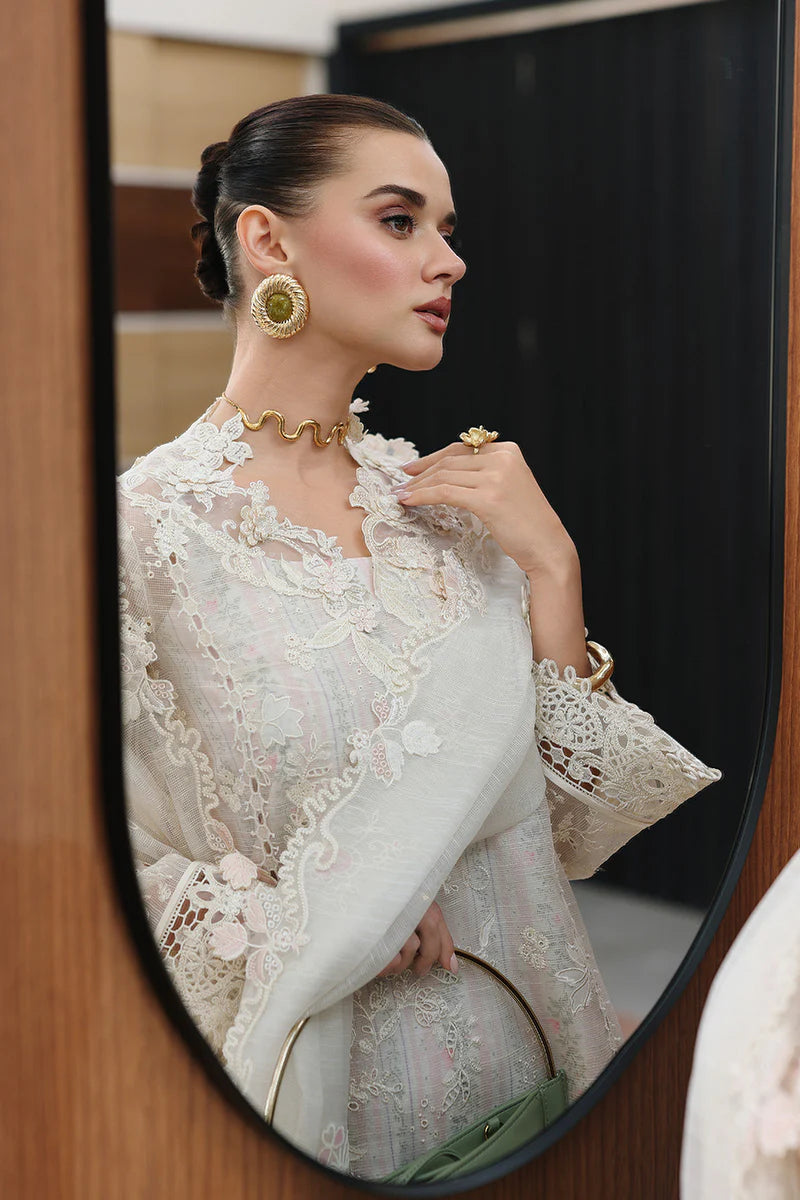 Qalamkar| Chikankari Eid Edit '26 | CM-04 ZIMA