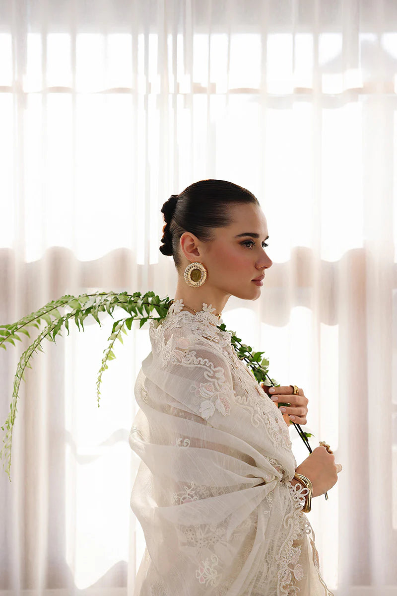 Qalamkar| Chikankari Eid Edit '26 | CM-04 ZIMA