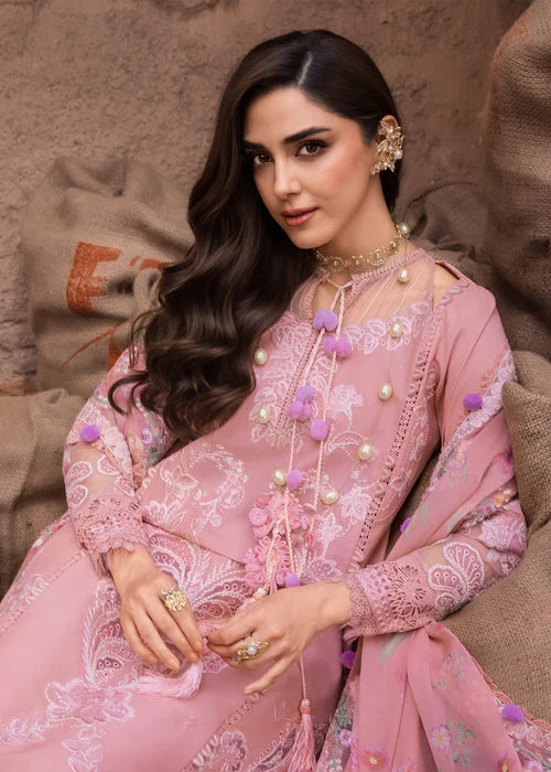 Saira Shakira| Breeze 2026 | Embroidered 3 Piece 4B