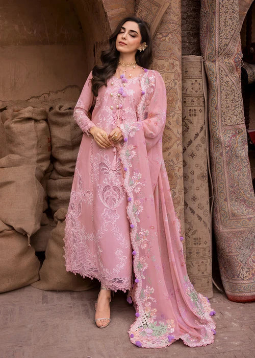 Saira Shakira| Breeze 2026 | Embroidered 3 Piece 4B