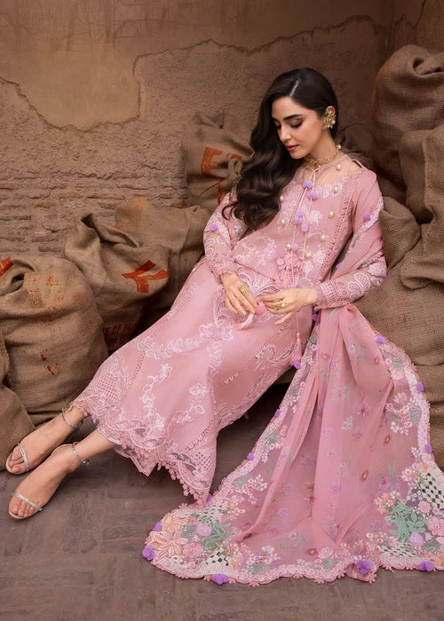Saira Shakira| Breeze 2026 | Embroidered 3 Piece 4B