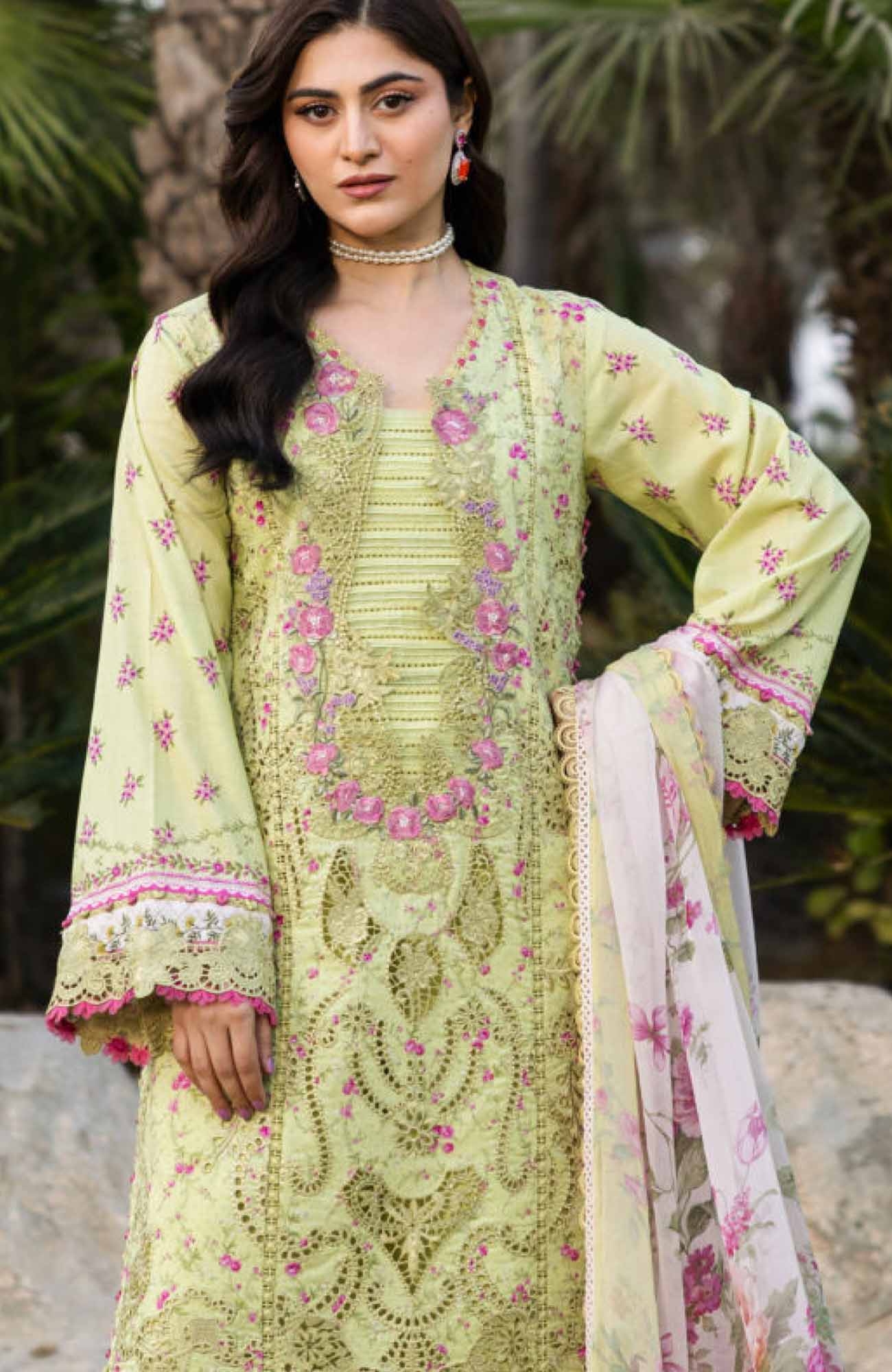 Elaf | CHIKANKARI PRINTS | HINA