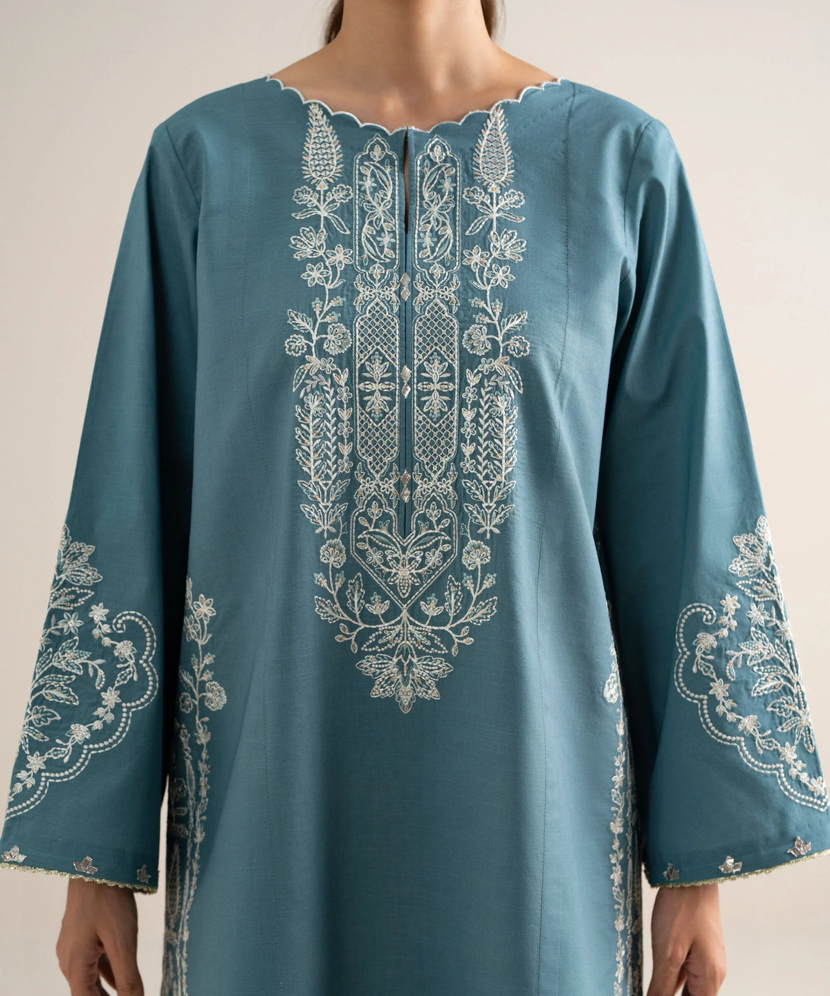 Sapphire | Intermix 26 | 3 Piece - Embroidered Lawn Suit 26V754