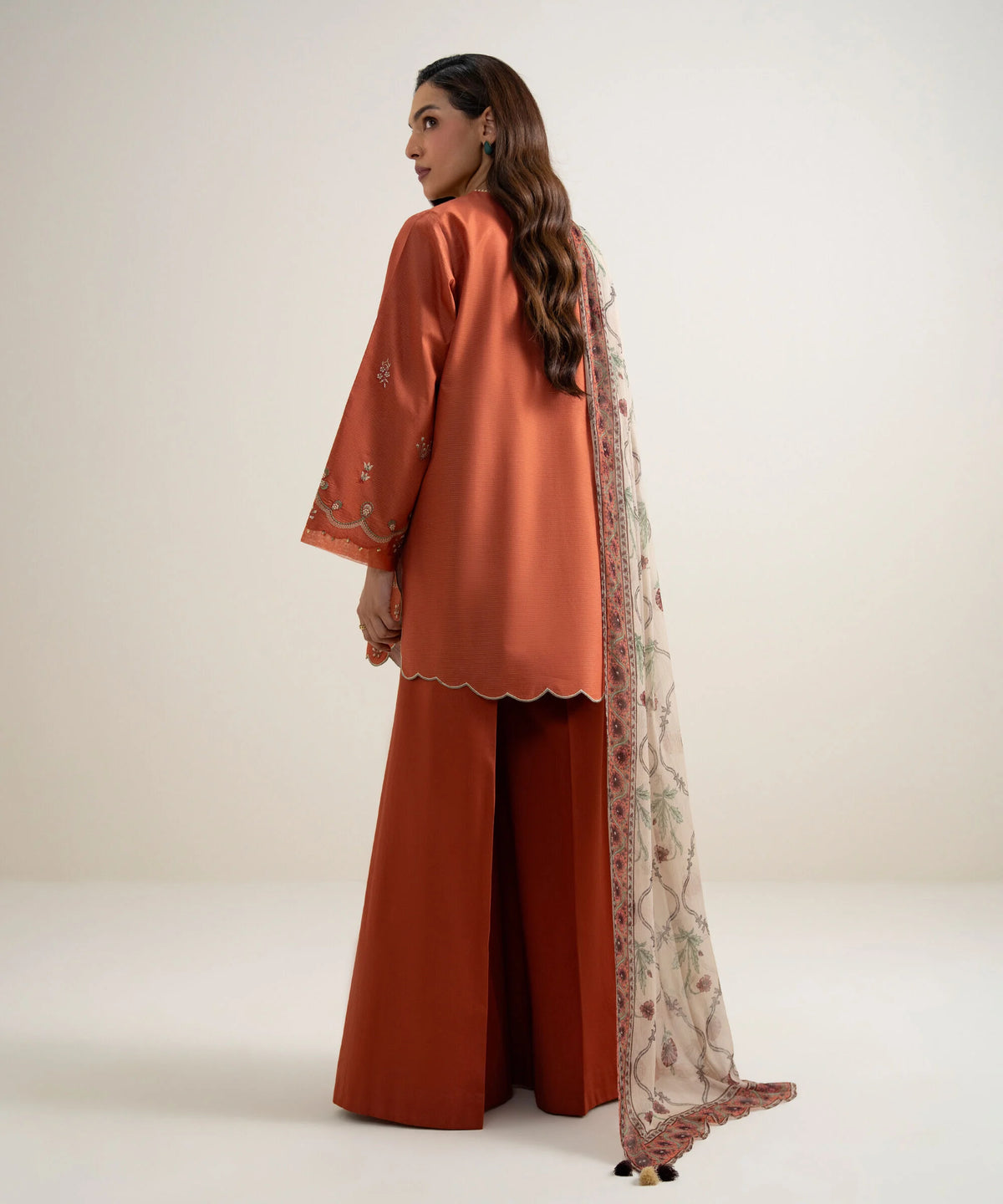 Sapphire | Intermix 26 | 3 Piece - Embroidered Zari Lawn Suit 26V770