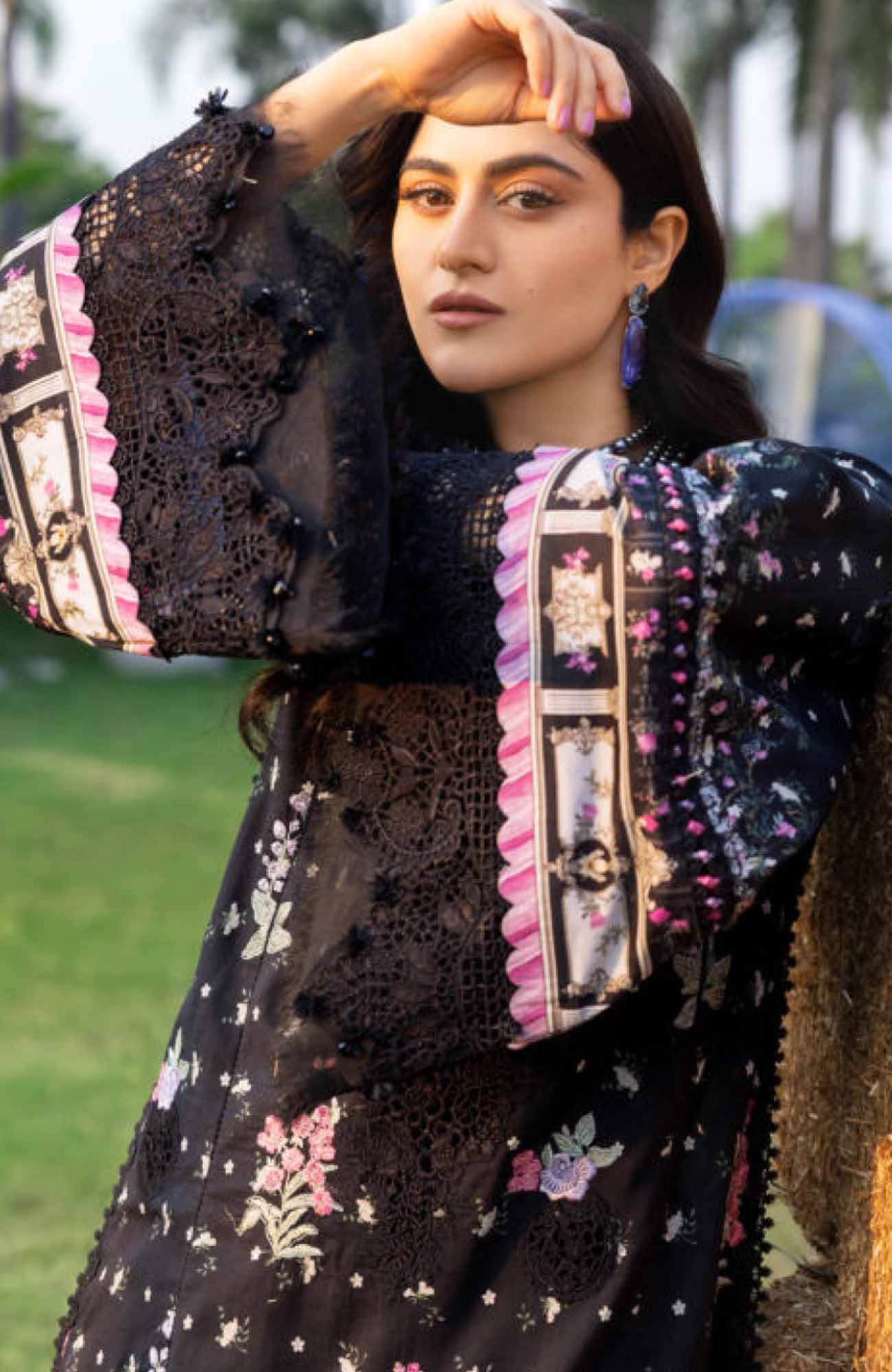 Elaf | CHIKANKARI PRINTS | ARZO