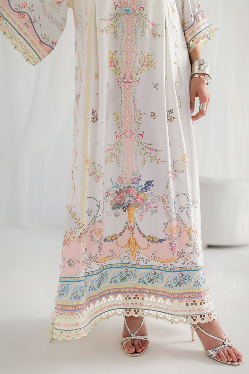 Qalamkar | Luxe Silk 2025 | LK-08 BIANCA