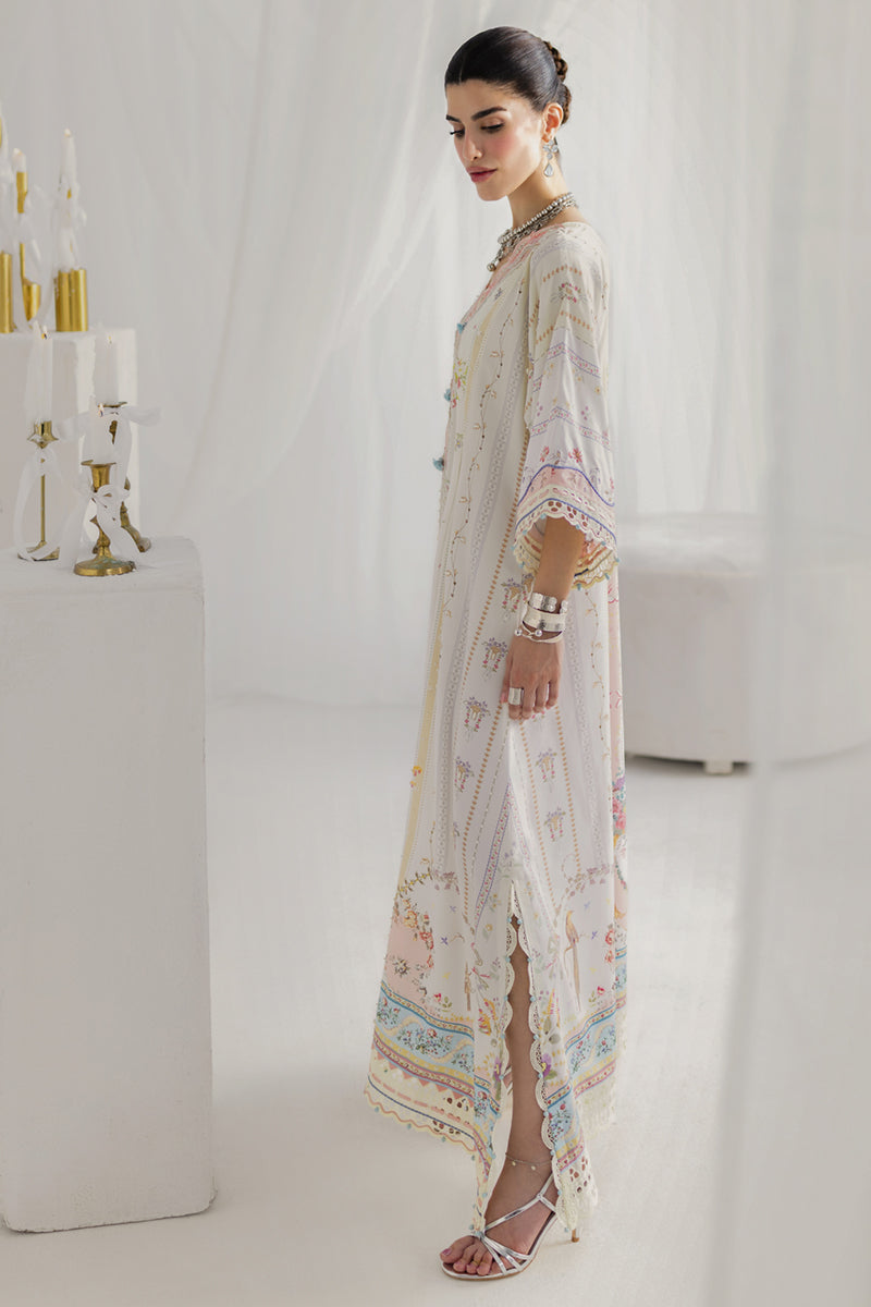 Qalamkar | Luxe Silk 2025 | LK-08 BIANCA