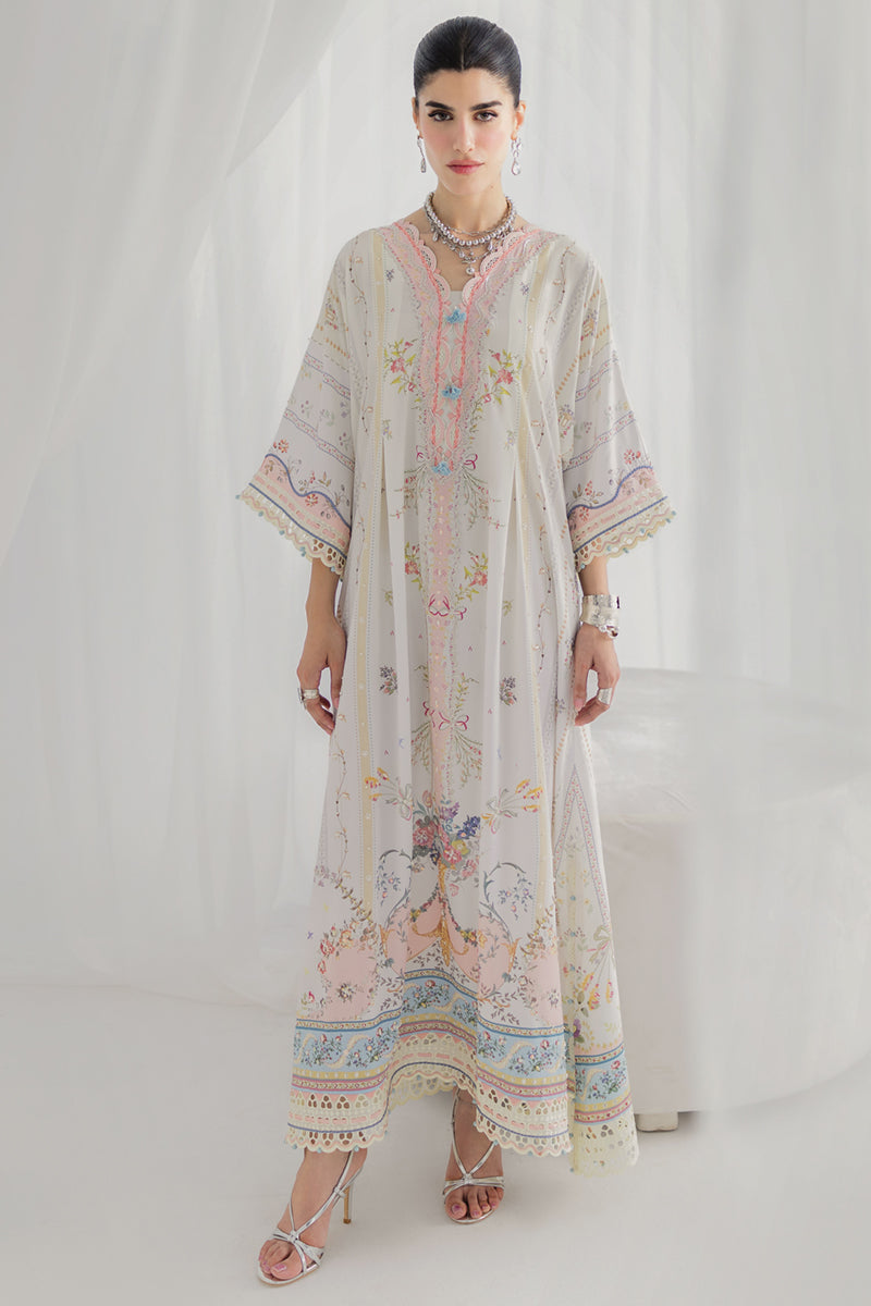 Qalamkar | Luxe Silk 2025 | LK-08 BIANCA