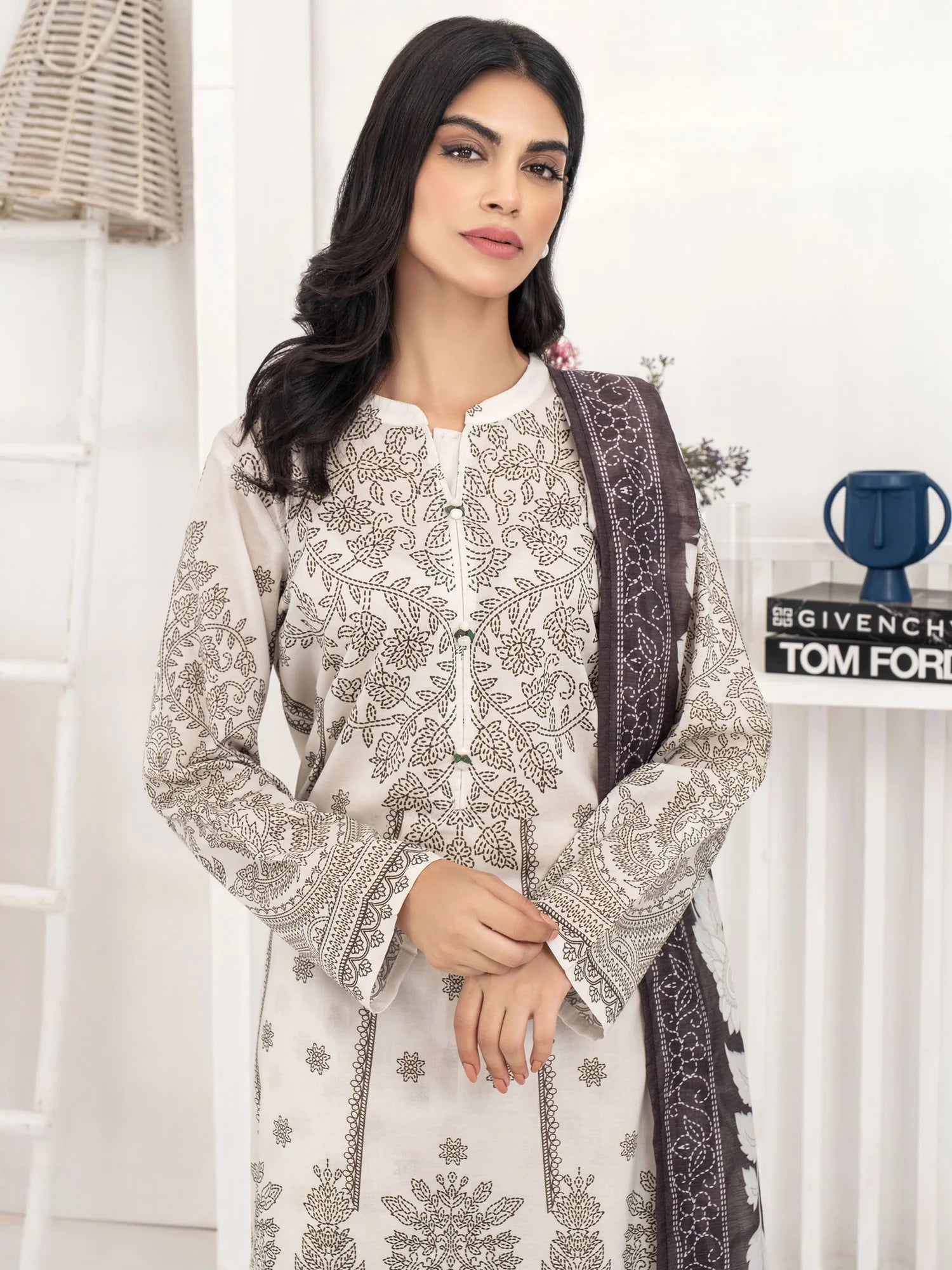 Limelight | 3Piece Lawn Suit-Paste Printed | U3574SU
