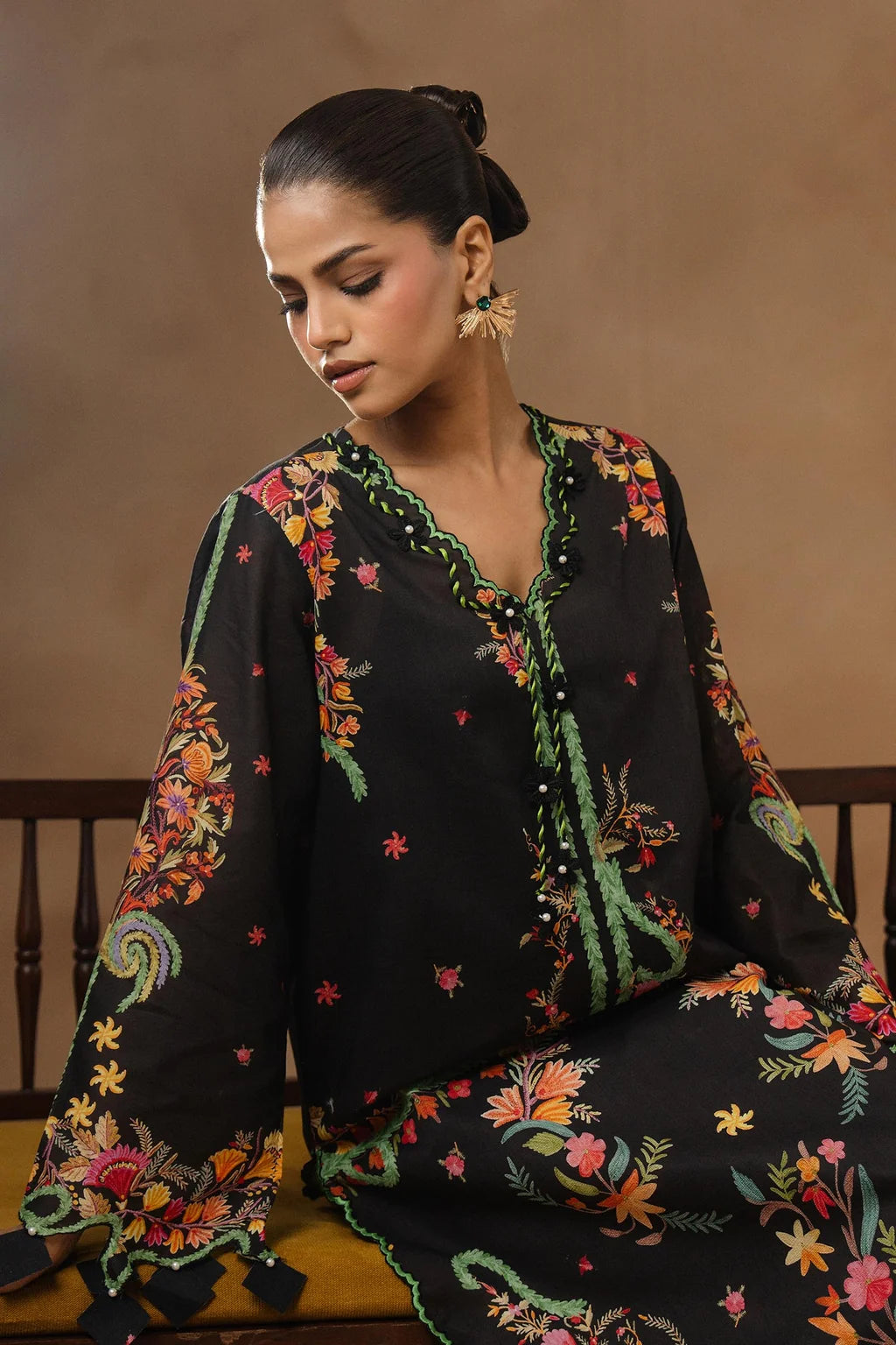 Sana Safina | Muzlin  | M261-018B-CI