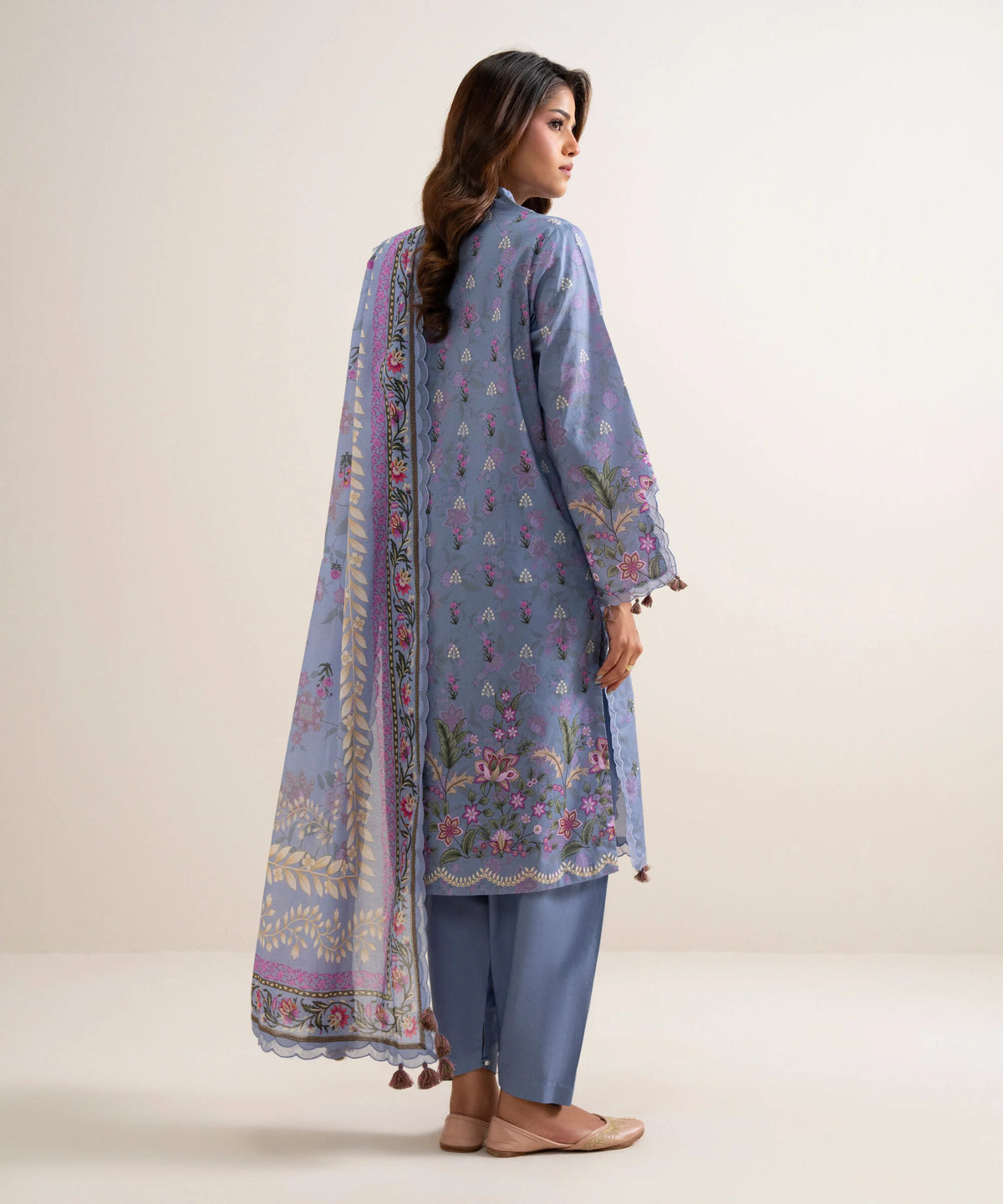 Sapphire | Intermix 26 | 3 Piece - Embroidered Lawn Suit 26V7131