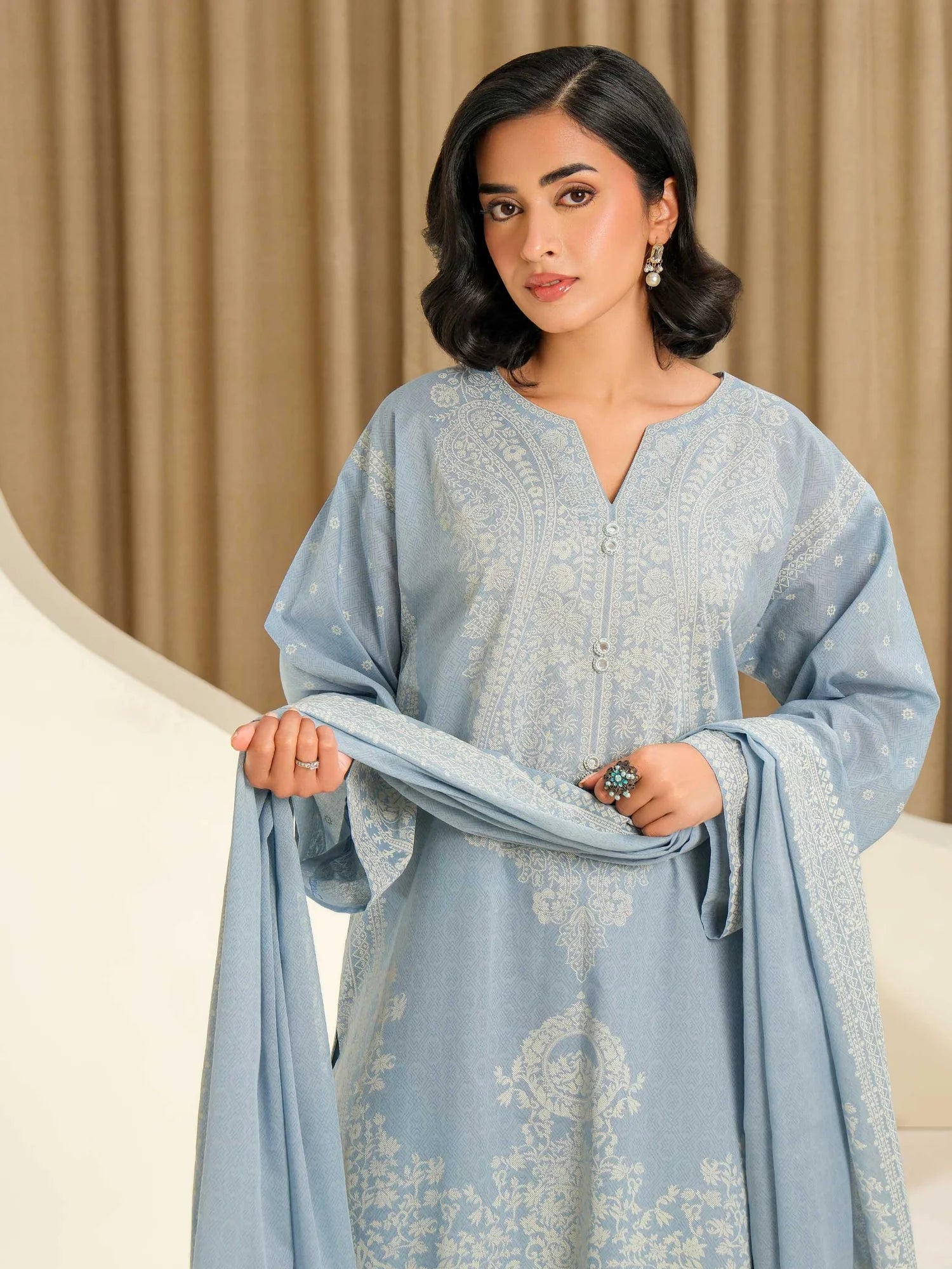 Limelight | 3Piece Lawn Suit-Paste Printed | U4080SU