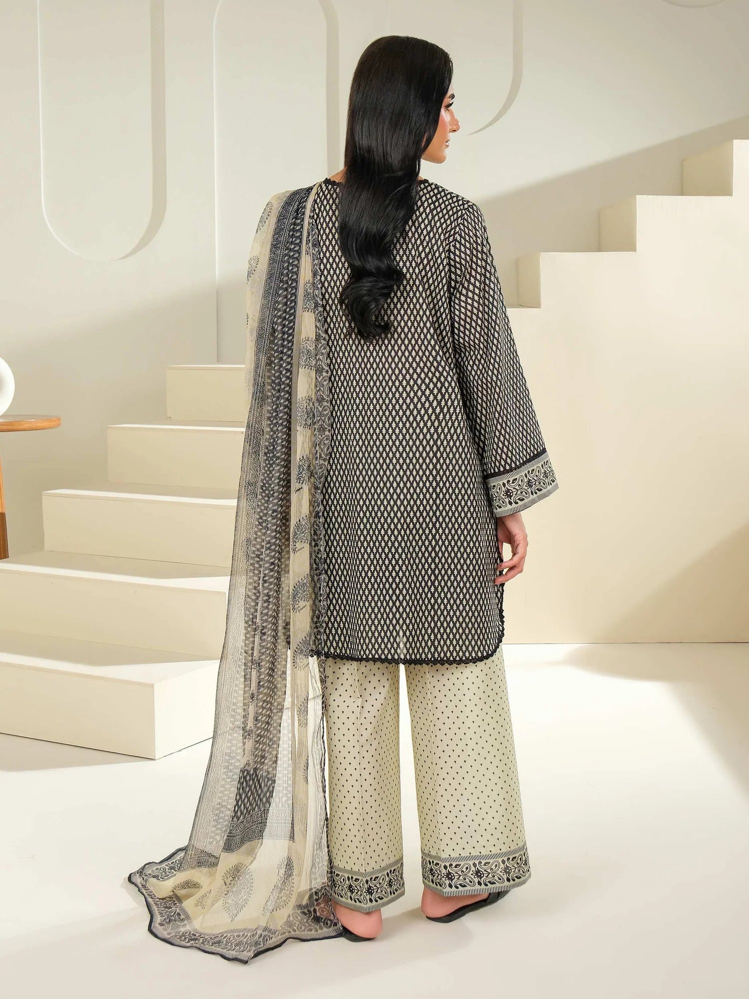 Limelight | 3Piece Cambric Suit-Printed | U4259SU