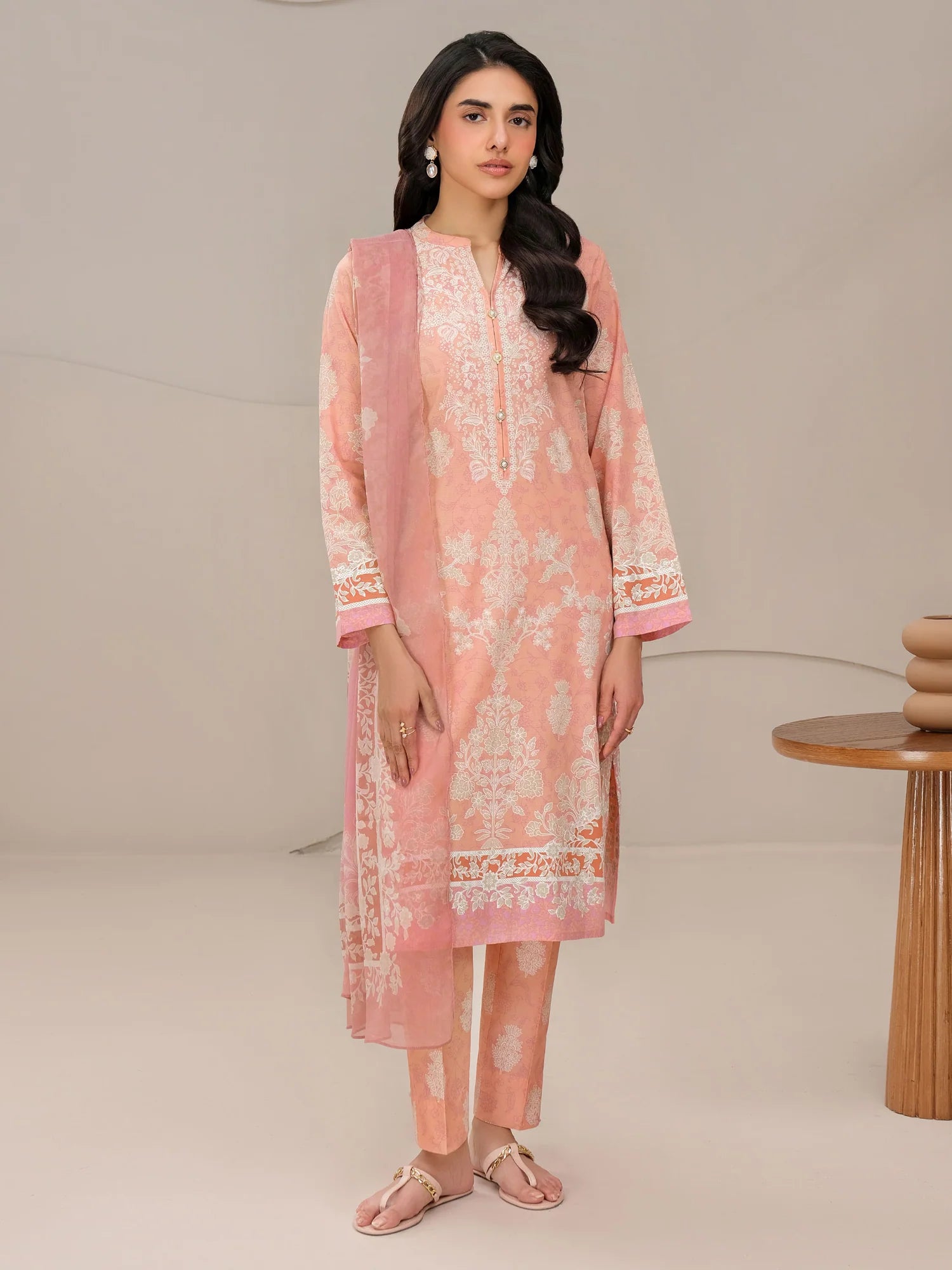 Limelight | 3Piece Lawn Suit-Paste Printed | U4314SU