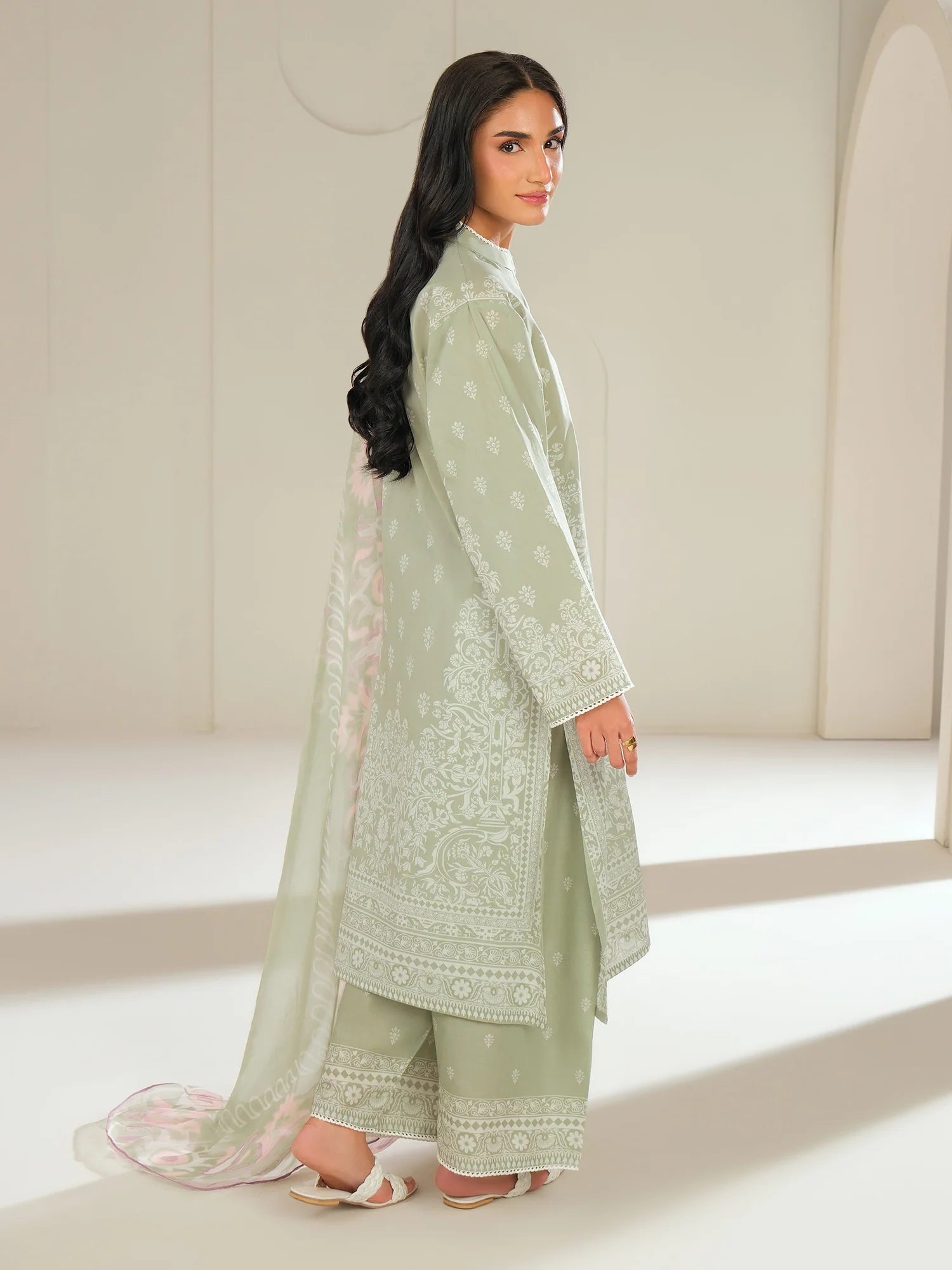 Limelight | 3Piece Lawn Suit-Printed | U4397SU