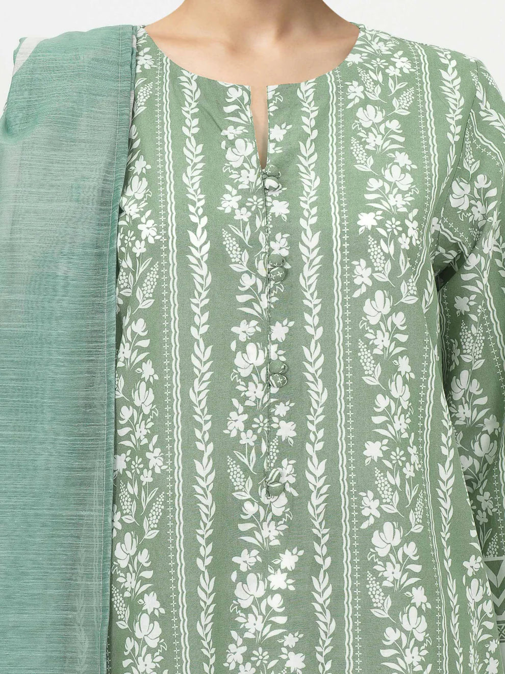 LimeLight | 3 Piece Lawn Printed | U4791SU Green