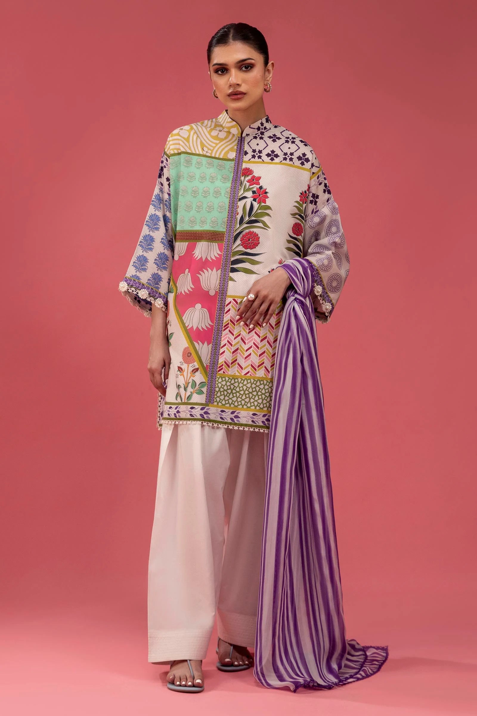 Sana Safinaz | Mahay Spring 25 Volume 1 | 3 Piece| H251-012B-2G