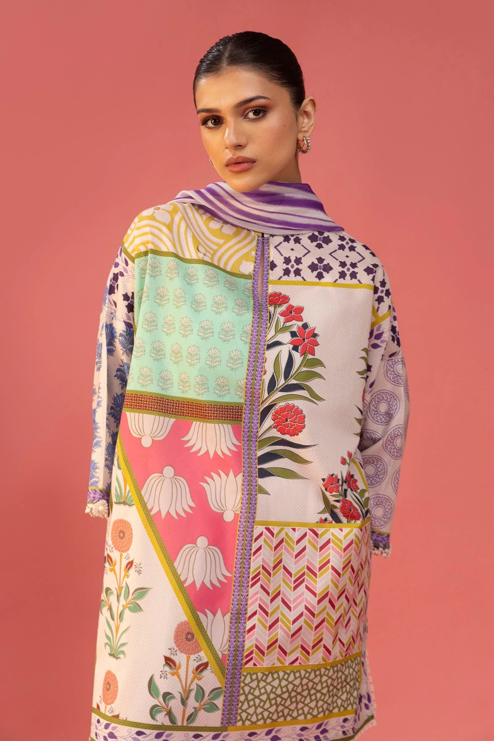 Sana Safinaz | Mahay Spring 25 Volume 1 | 3 Piece| H251-012B-2G