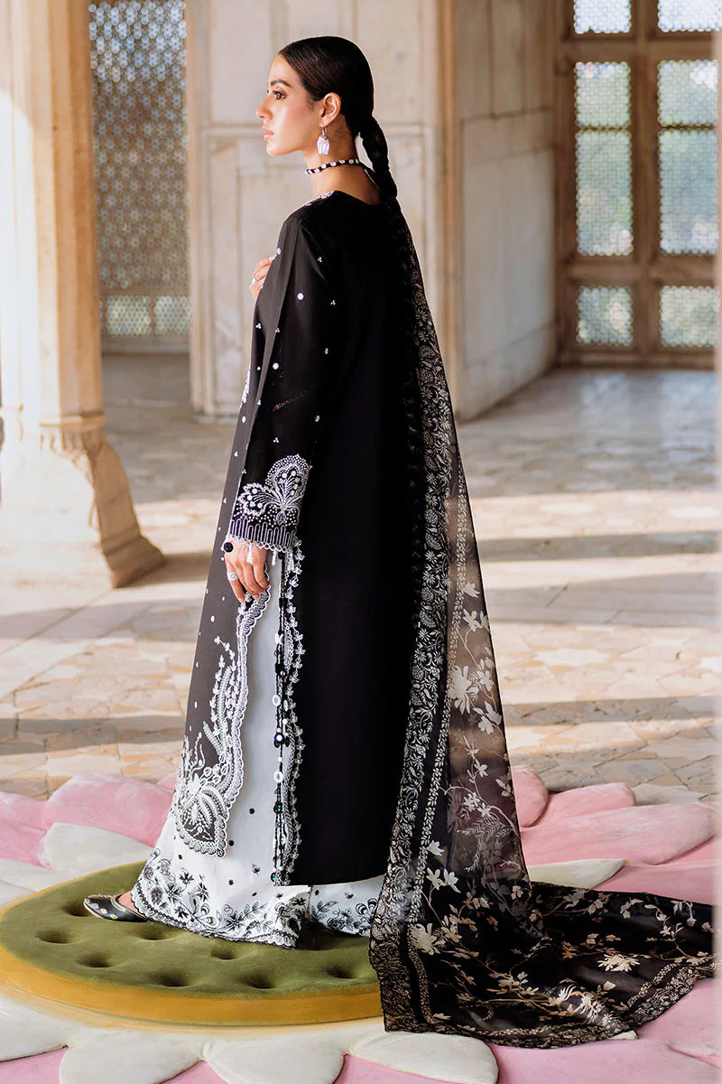 Cross Stitch | EBONY VOGUE-3PC EMBROIDERED LAWN SUIT