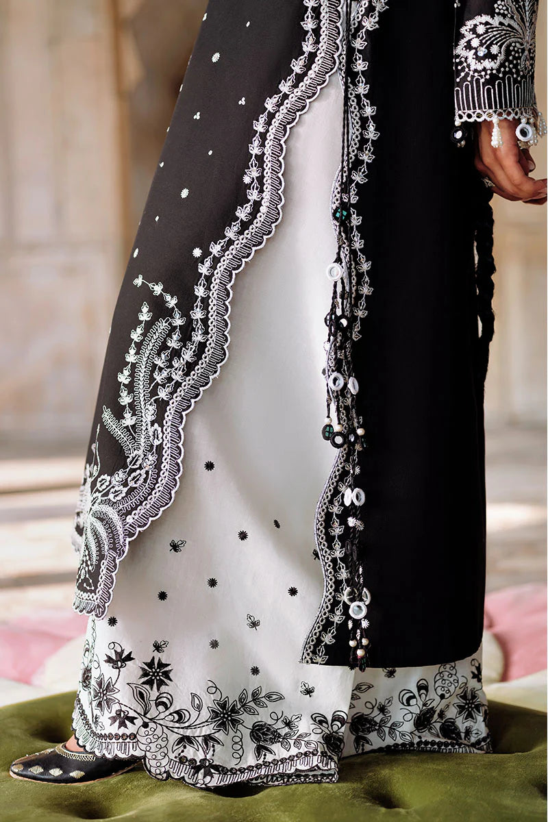 Cross Stitch | EBONY VOGUE-3PC EMBROIDERED LAWN SUIT